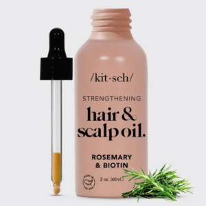 Rosemary & Biotin Hair Oil – Scalp Treatment for Growth & Strength – Vegan, Cruelty-Free, Recyclable Packaging