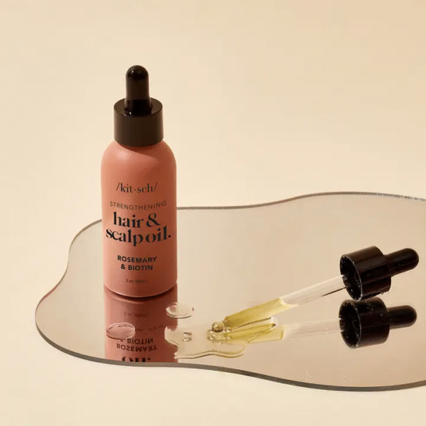Rosemary & Biotin Hair Oil – Scalp Treatment for Growth & Strength – Vegan, Cruelty-Free, Recyclable Packaging