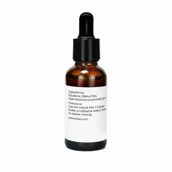 3% Bakuchiol Anti-Aging Oil – Retinol Alternative + Astaxanthin – Vegan, 100% Natural, Made in France